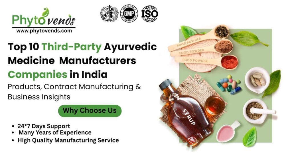 Top 10 Third-Party Ayurvedic Medicine Manufacturers Companies  in India: Products, Contract Manufacturing & Business Insights